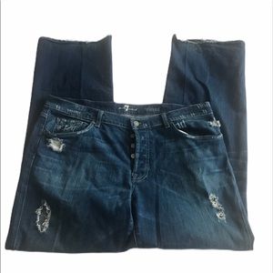 7 For All Mankind Button Fly Jeans